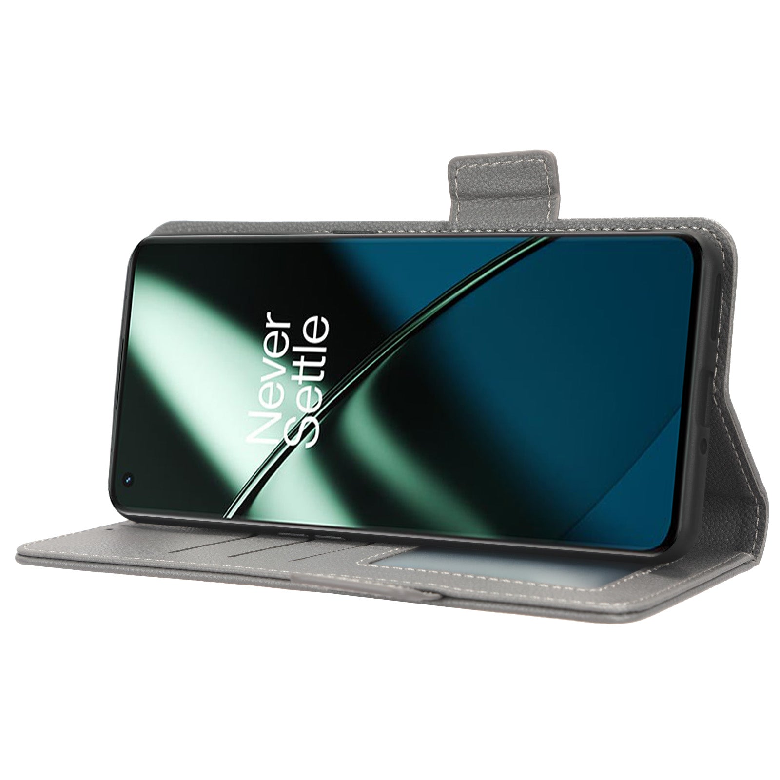 Anti-drop Phone Cover For OnePlus 11 5G Wallet Stand Litchi Texture PU Leather Protective Phone Case Anti-drop Phone Cover For OnePlus 11 5G Wallet Stand Litchi Texture PU Leather Protective Phone Case
